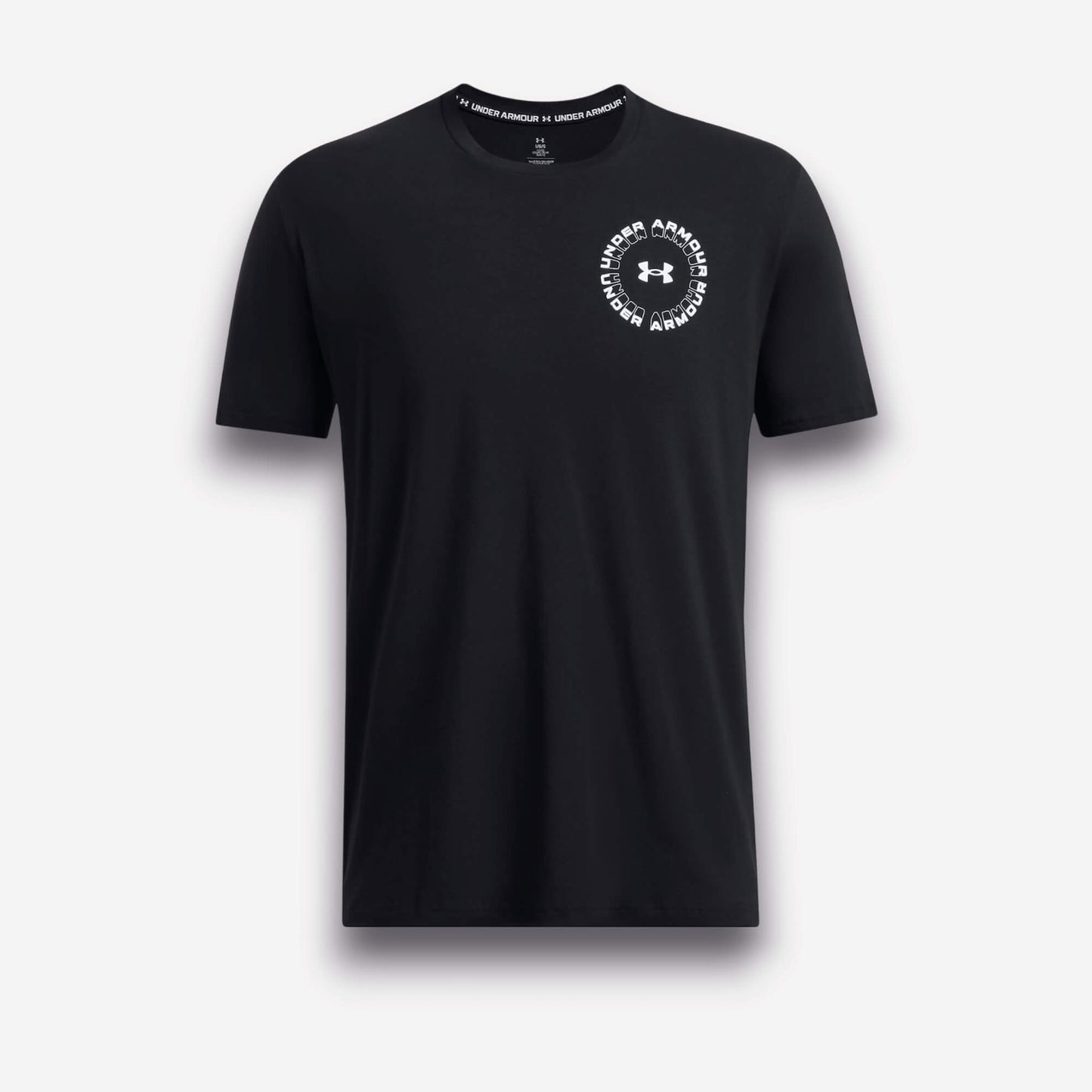 Under Armour Radial Wordmark Short Sleeve - Black