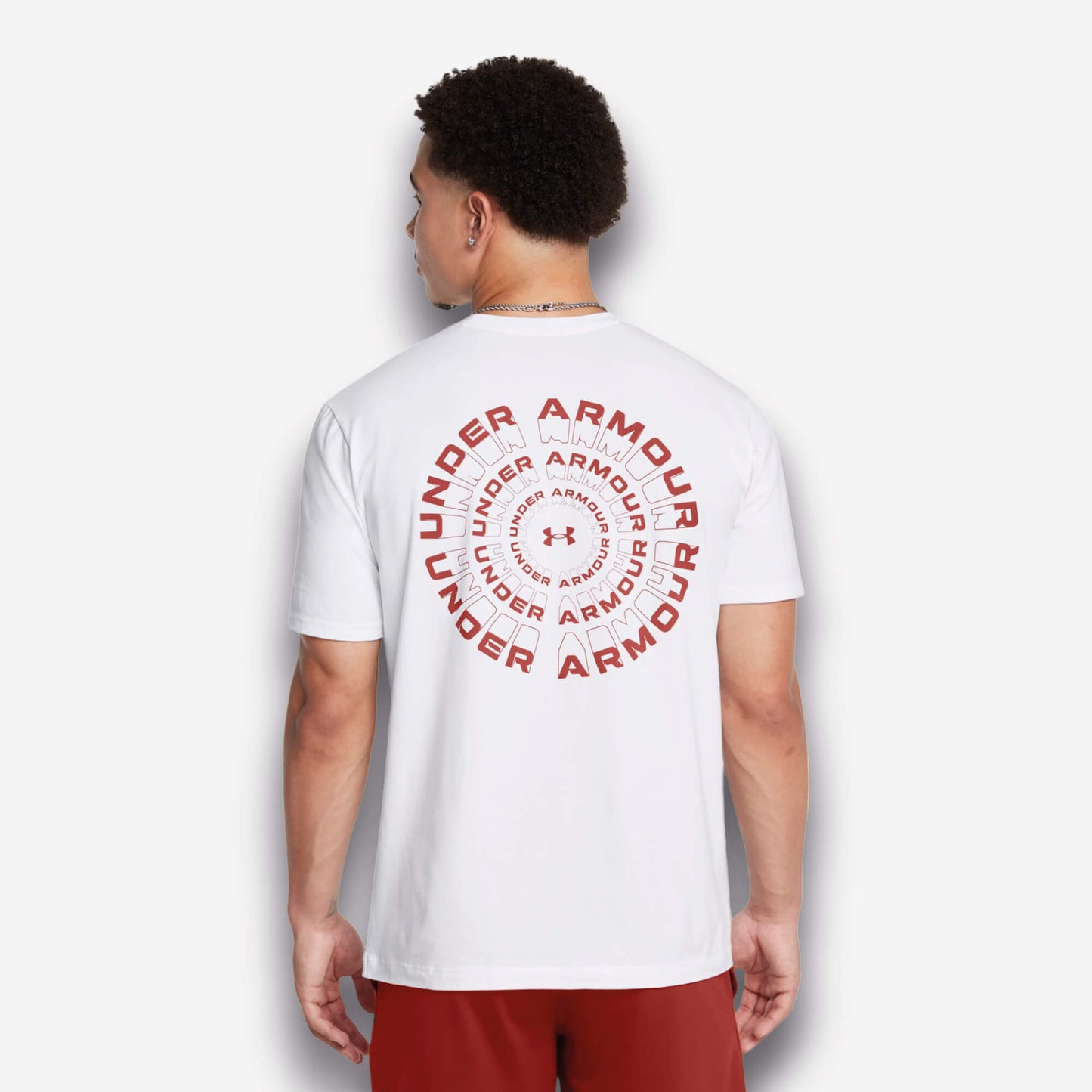 Under Armour Radial Wordmark Short Sleeve - White