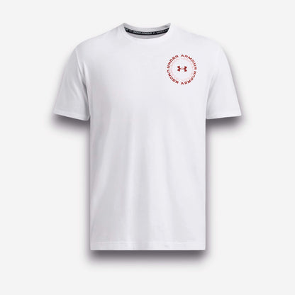 Under Armour Radial Wordmark Short Sleeve - White