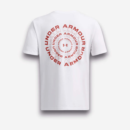 Under Armour Radial Wordmark Short Sleeve - White