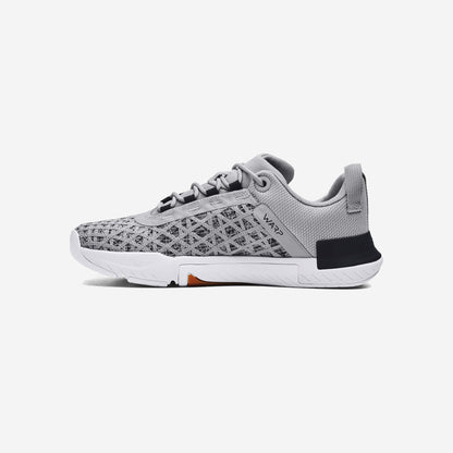 Under Armour tribase reign 5 trainers mod grey - side view